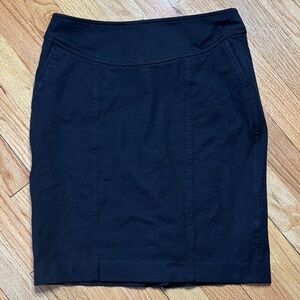 Banana Republic Black Pencil Skirt 2 Petite